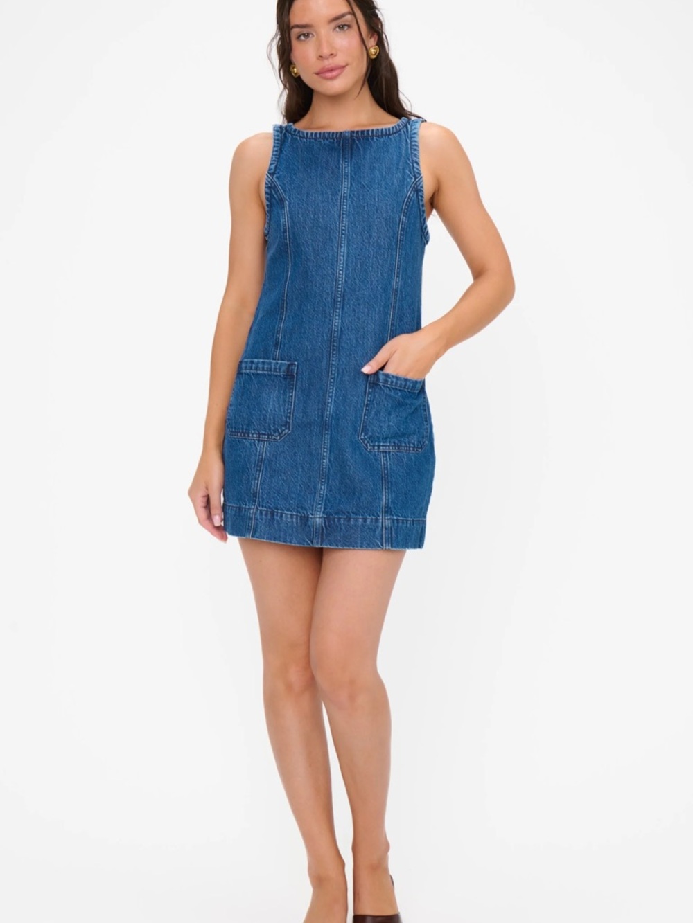 Denim Mini Dress